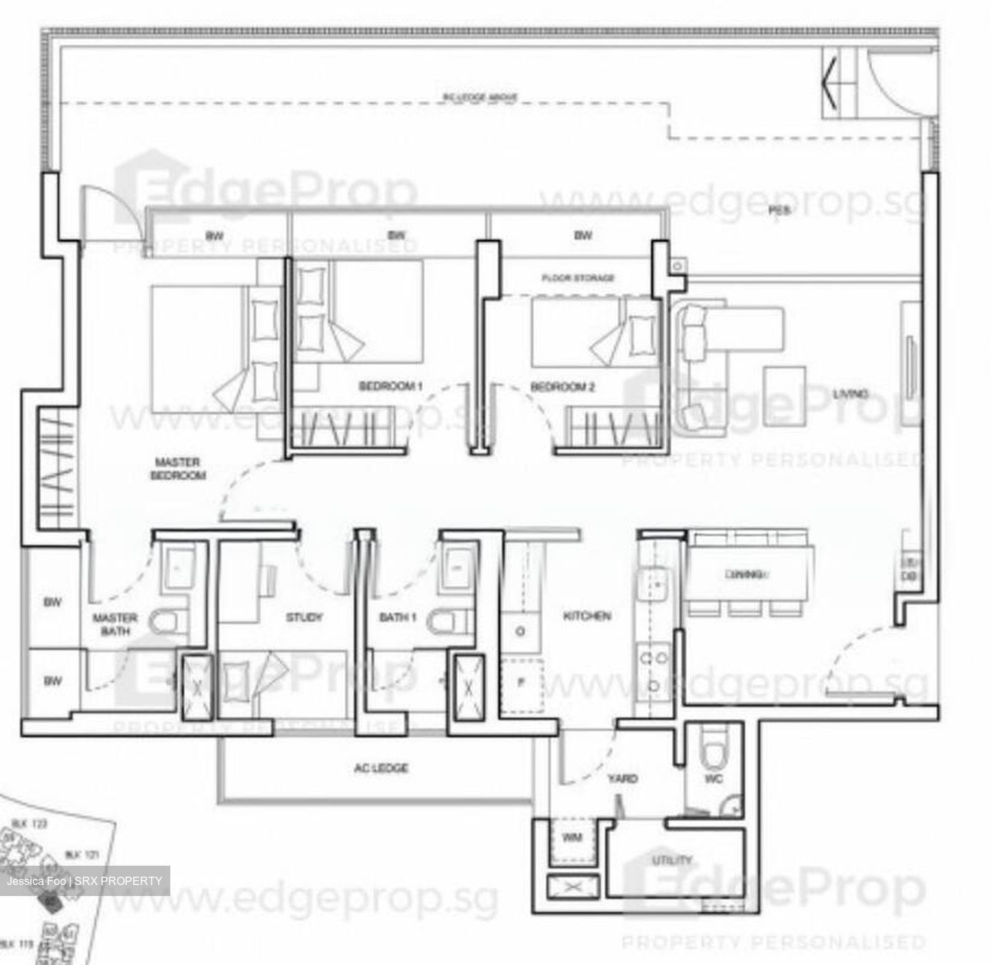 The Palette (D18), Condominium #512379141